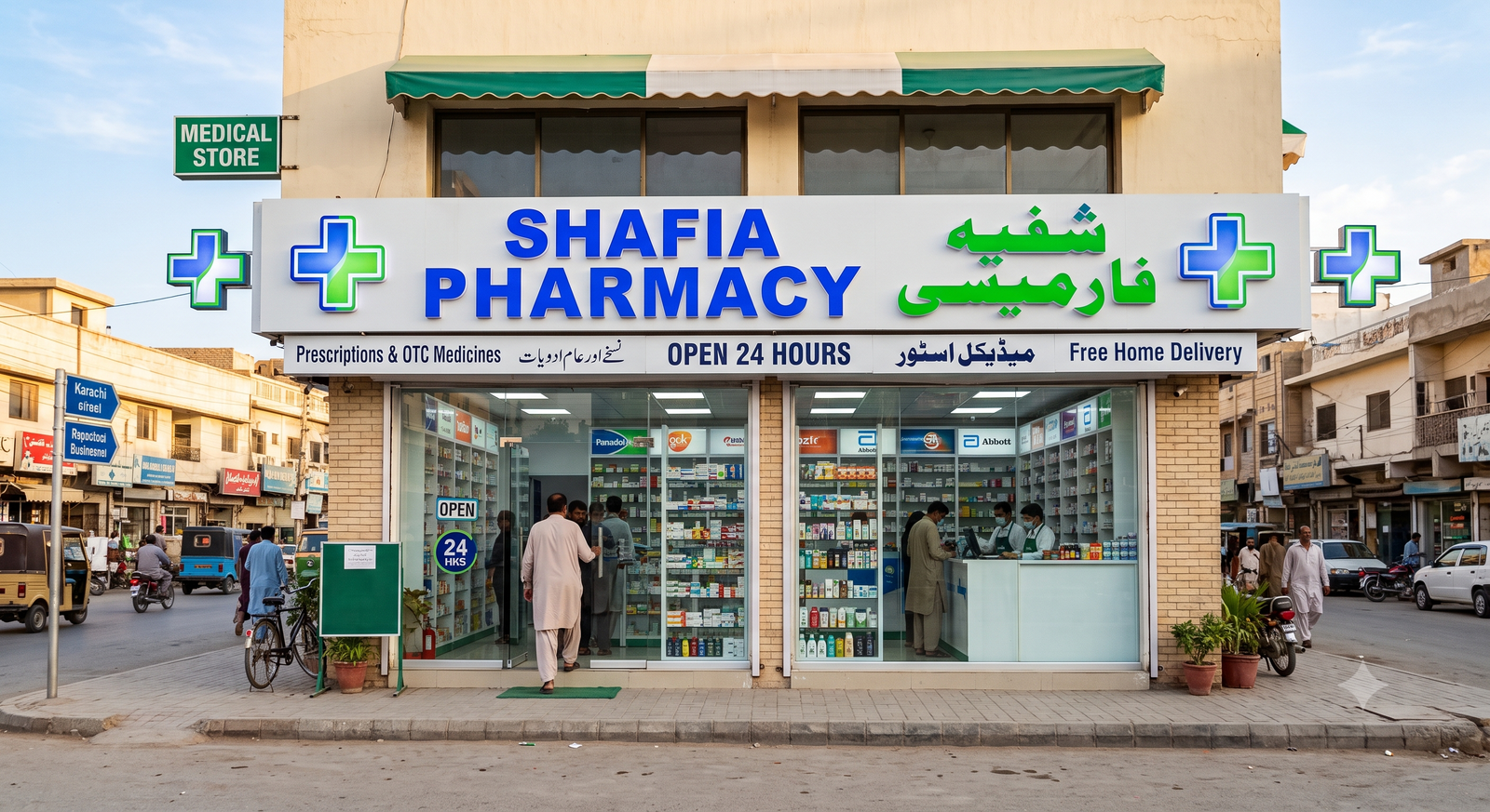 Shafia Pharmacy Storefront